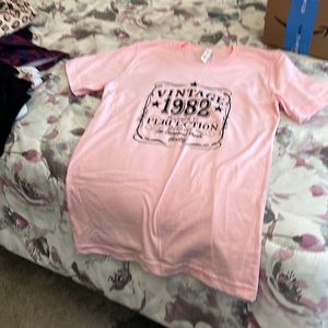 Vintage 1982 pink t-shirt